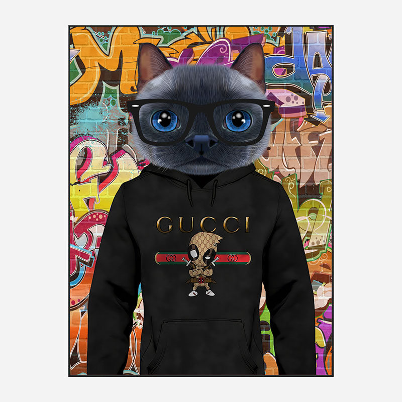 Gucci hot sale cat hoodie